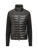 MONCLER GRENOBLE - Cardigan con Colletto e Zip a Doppio Cursore - Nero - LIDIASHOPPING® - Official Website