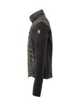 MONCLER GRENOBLE - Cardigan con Colletto e Zip a Doppio Cursore - Nero - LIDIASHOPPING® - Official Website