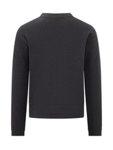 MONCLER GRENOBLE - Crew Neck Sweater with Shoulder Detail - Blue - LIDIASHOPPING® - Official Website
