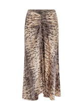 ISABEL MARANT - Gonna Lunga Laren Drappeggiata - Beige - LIDIASHOPPING® - Official Website