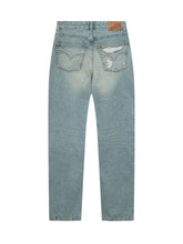 ISABEL MARANT - Pantaloni Daya a Gamba Dritta - Blu - LIDIASHOPPING® - Official Website