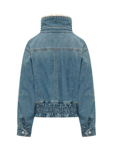 ISABEL MARANT - Giacca Valineo con Collo Alto - Blu - LIDIASHOPPING® - Official Website
