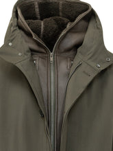 YVES SALOMON - Parka con Cappuccio e Tasche a Patta - Verde - LIDIASHOPPING® - Official Website