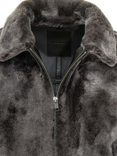 YVES SALOMON - Giubbino in Pelliccia con Colletto Classico - Grigio - LIDIASHOPPING® - Official Website