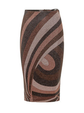 PUCCI - Midi Skirt with Graphic Pattern - Multicolor - LIDIASHOPPING® - Official Website