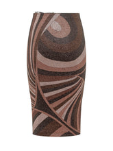 PUCCI - Midi Skirt with Graphic Pattern - Multicolor - LIDIASHOPPING® - Official Website