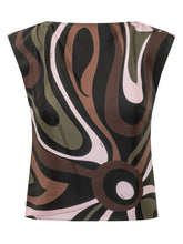 PUCCI - Top con Scollo Morbido - Multicolore - LIDIASHOPPING® - Official Website