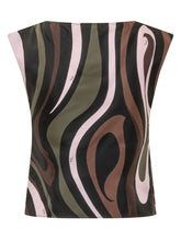 PUCCI - Top con Scollo Morbido - Multicolore - LIDIASHOPPING® - Official Website