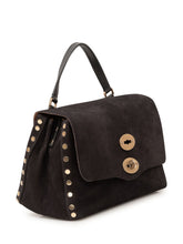 ZANELLATO - Postina Jones Flap Bag - Black - LIDIASHOPPING® - Official Website