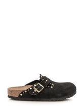 BIRKENSTOCK - Studded Clogs - Black - LIDIASHOPPING® - Official Website