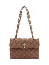 KURT GEIGER - Kensington Bag with Chain Strap - Brown - LIDIASHOPPING® - Official Website