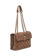 KURT GEIGER - Kensington Bag with Chain Strap - Brown - LIDIASHOPPING® - Official Website