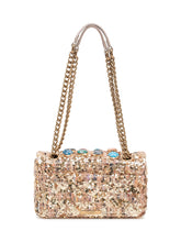KURT GEIGER - Borsa Pimlico con Patta Decorata - Oro - LIDIASHOPPING® - Official Website