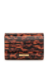 KURT GEIGER - Party Eagle Structured Clutch - Black - LIDIASHOPPING® - Official Website