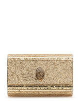 KURT GEIGER - Clutch Party Eagle con Chiusura Decorativa - Oro - LIDIASHOPPING® - Official Website