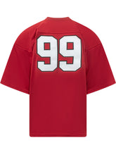 WILLY CHAVARRIA - T-shirt Sportiva con Applicazioni - Rosso - LIDIASHOPPING® - Official Website