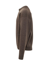 WILLY CHAVARRIA - Maglia Girocollo con Ricamo - Marrone - LIDIASHOPPING® - Official Website