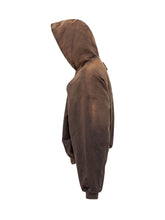 WILLY CHAVARRIA - Giacca con Cappuccio e Zip - Marrone - LIDIASHOPPING® - Official Website