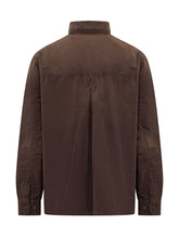WILLY CHAVARRIA - Overshirt with Patch Pockets - Brown - LIDIASHOPPING® - Official Website