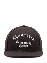 WILLY CHAVARRIA - Cappellino Community Center con Scritta Ricamata - Nero - LIDIASHOPPING® - Official Website