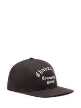 WILLY CHAVARRIA - Cappellino Community Center con Scritta Ricamata - Nero - LIDIASHOPPING® - Official Website