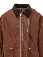 BARBOUR X PAUL SMITH - Giacca con Colletto a Contrasto - Marrone - LIDIASHOPPING® - Official Website