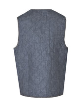 BARBOUR X APC - Gilet Trapuntato con Zip - Multicolore - LIDIASHOPPING® - Official Website