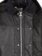 BARBOUR X APC - Giacca Beaufort con Cappuccio e Tasche - Blu - LIDIASHOPPING® - Official Website