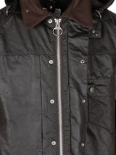 BARBOUR X APC - Giacca Beaufort con Cappuccio e Tasche - Nero - LIDIASHOPPING® - Official Website