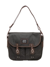BARBOUR X APC - Borsa Tarras con Patta e Fibbie - Verde - LIDIASHOPPING® - Official Website