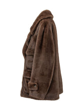 SWORD - Double Breasted Jacket with Pockets - Brown - LIDIASHOPPING® - Official Website