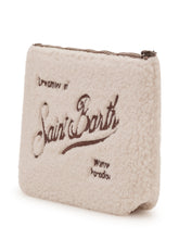 MC2 SAINT BARTH - Pochette Aline Testurizzata con Zip - Bianco - LIDIASHOPPING® - Official Website
