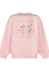 MC2 SAINT BARTH - Briony Fawn Print Sweatshirt - Pink - LIDIASHOPPING® - Official Website