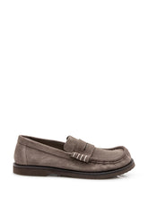J.W. ANDERSON - Mocassino con Fascetta Intagliata - Verde - LIDIASHOPPING® - Official Website