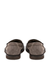 J.W. ANDERSON - Mocassino con Fascetta Intagliata - Verde - LIDIASHOPPING® - Official Website
