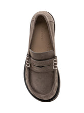 J.W. ANDERSON - Mocassino con Fascetta Intagliata - Verde - LIDIASHOPPING® - Official Website