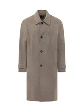 BOSS - Cappotto Monopetto - Grigio - LIDIASHOPPING® - Official Website