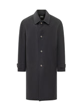 BOSS - Cappotto Lungo con Revers - Blu - LIDIASHOPPING® - Official Website