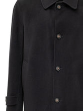 BOSS - Cappotto Lungo con Revers - Blu - LIDIASHOPPING® - Official Website