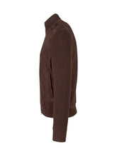 BOSS - Giacca Zip con Collo Alto - Marrone - LIDIASHOPPING® - Official Website