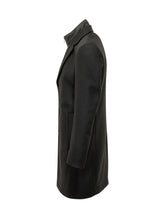 BOSS - Cappotto con Inserto Frontale - Nero - LIDIASHOPPING® - Official Website