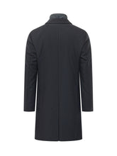 BOSS - Cappotto con Collo Alto - Blu - LIDIASHOPPING® - Official Website