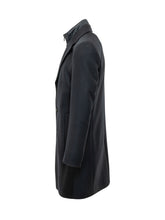 BOSS - Cappotto con Collo Alto - Blu - LIDIASHOPPING® - Official Website