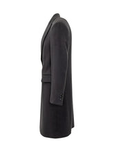 BOSS - Cappotto Doppiopetto con Revers a Punta - Blu - LIDIASHOPPING® - Official Website