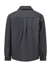 BOSS - Giacca Camicia con Tasche con Patta - Blu - LIDIASHOPPING® - Official Website
