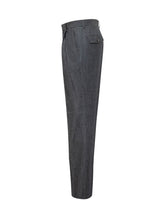 BOSS - Pantaloni con Pieghe Frontali - Blu - LIDIASHOPPING® - Official Website