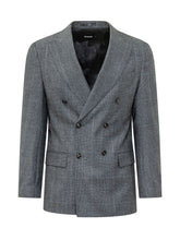 BOSS - Abito Due Pezzi con Blazer Doppiopetto - Blu - LIDIASHOPPING® - Official Website