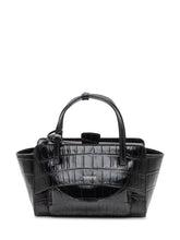 HIDESINS - Flap S Shoulder Bag with Embossed Pattern - Black - LIDIASHOPPING® - Official Website
