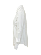 BALOSSA - Camicia Amarone con Chiusura Asimmetrica - Bianco - LIDIASHOPPING® - Official Website