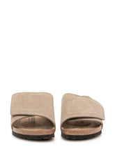 BIRKENSTOCK - Solana Slide with Wide Strap - Beige - LIDIASHOPPING® - Official Website